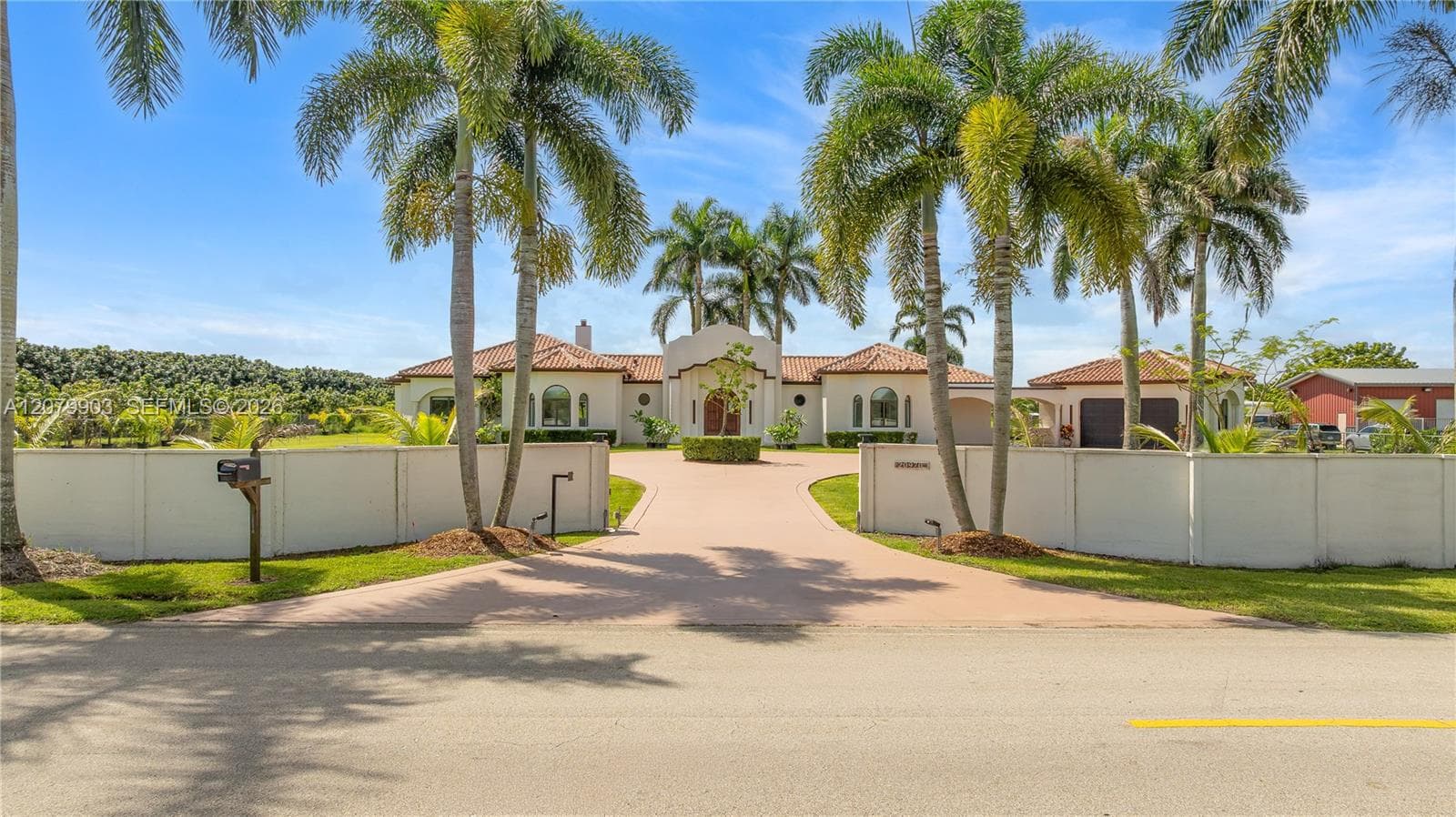 Main Driveway Entry