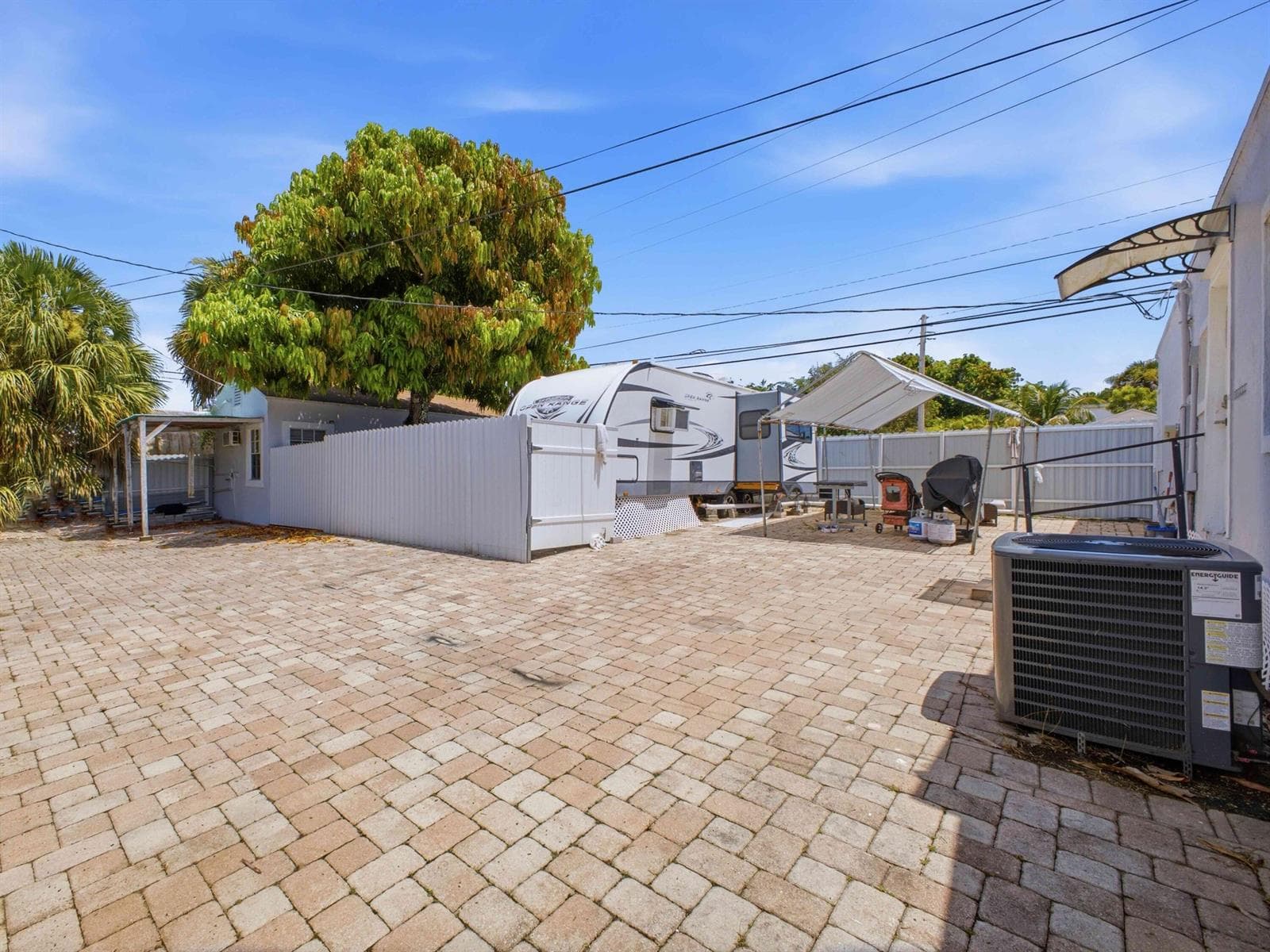 Large Paver Patio