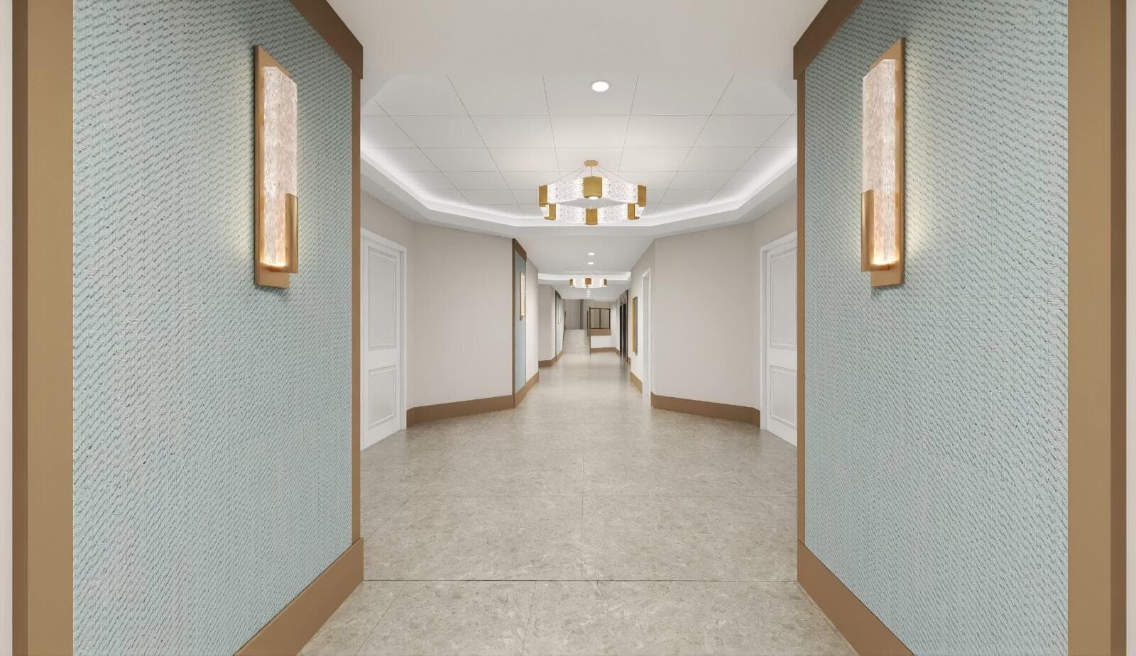 Rendering new hallways
