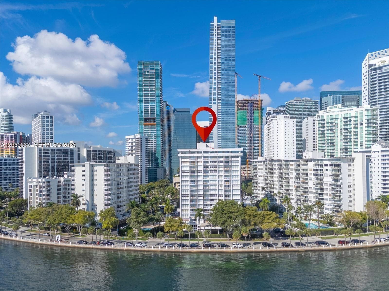 Boutique condominium is located in a very quiet area