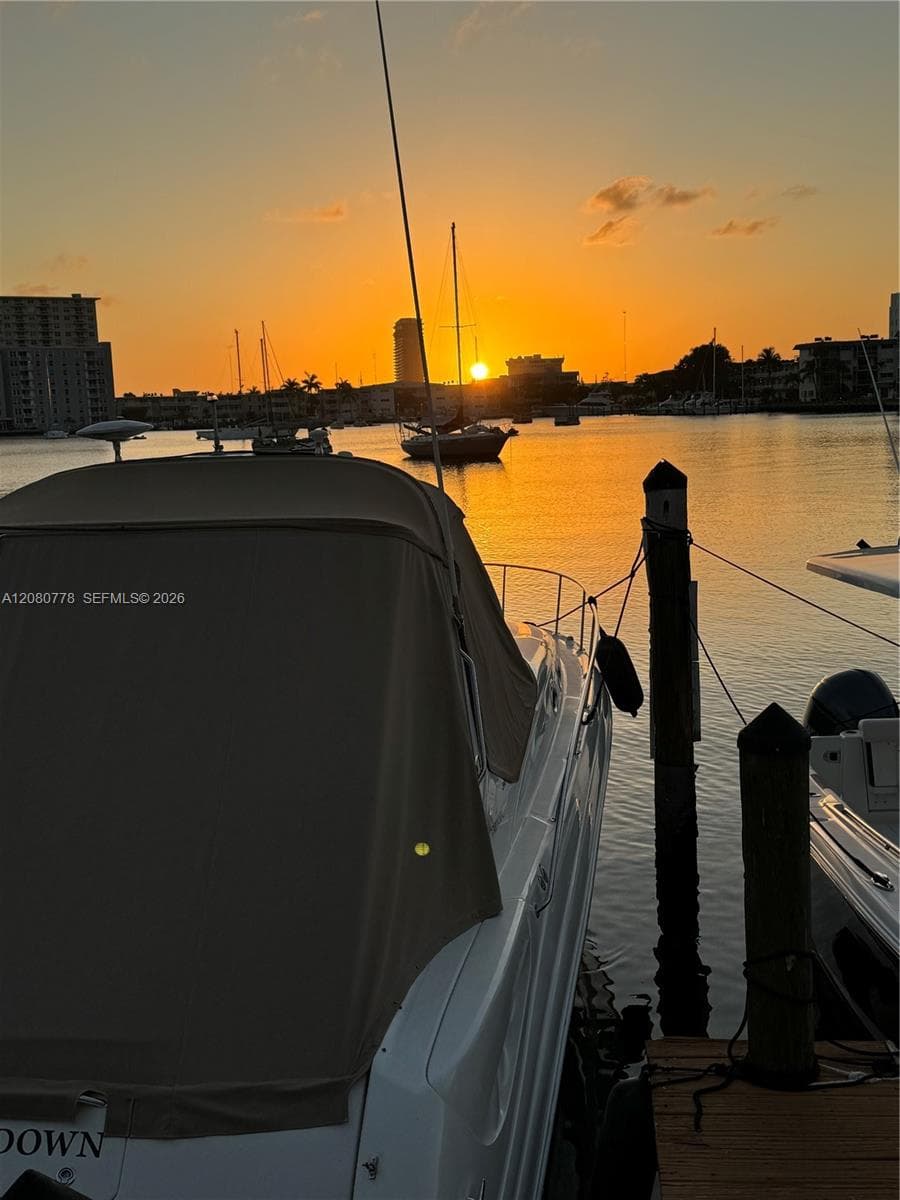 Enjoy the daily beauty of awe inspiring sunsets over the water, an ever-changing masterpiece outside your window.