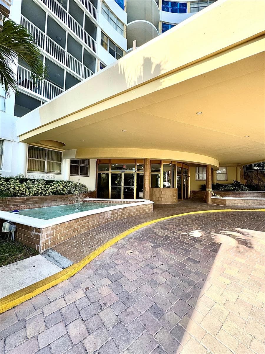 Building entrance