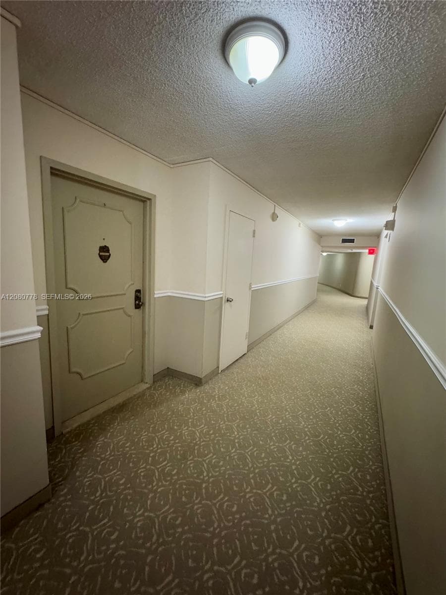 Apartment hallway