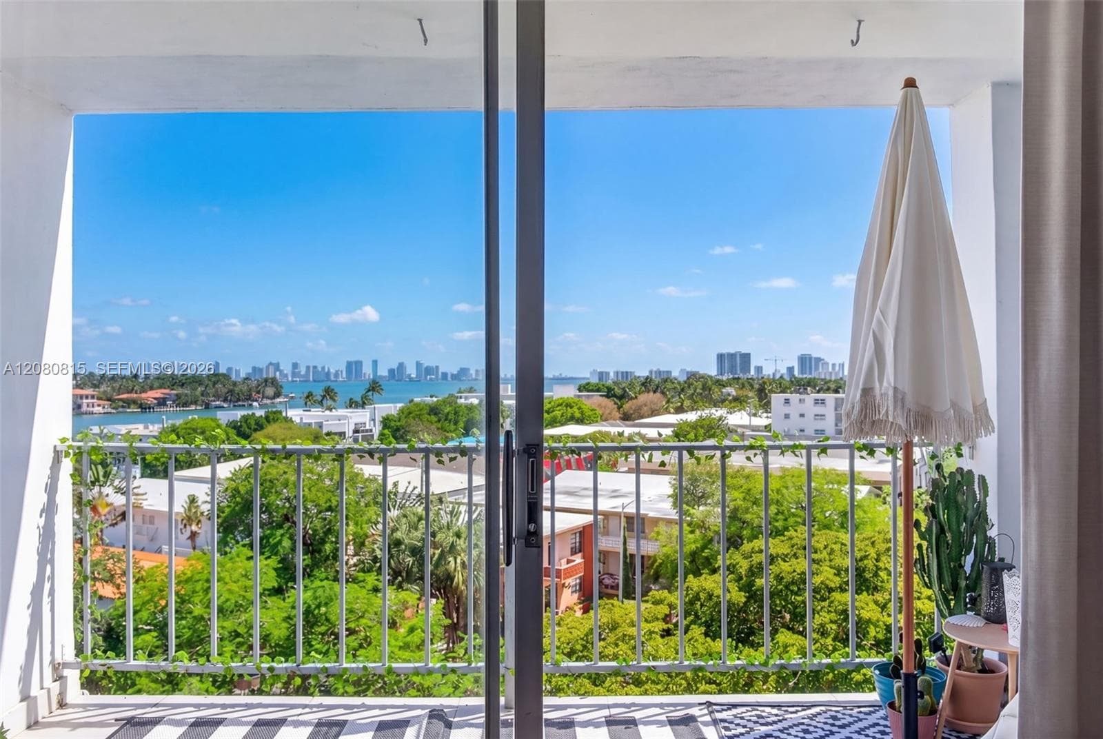 Private balcony