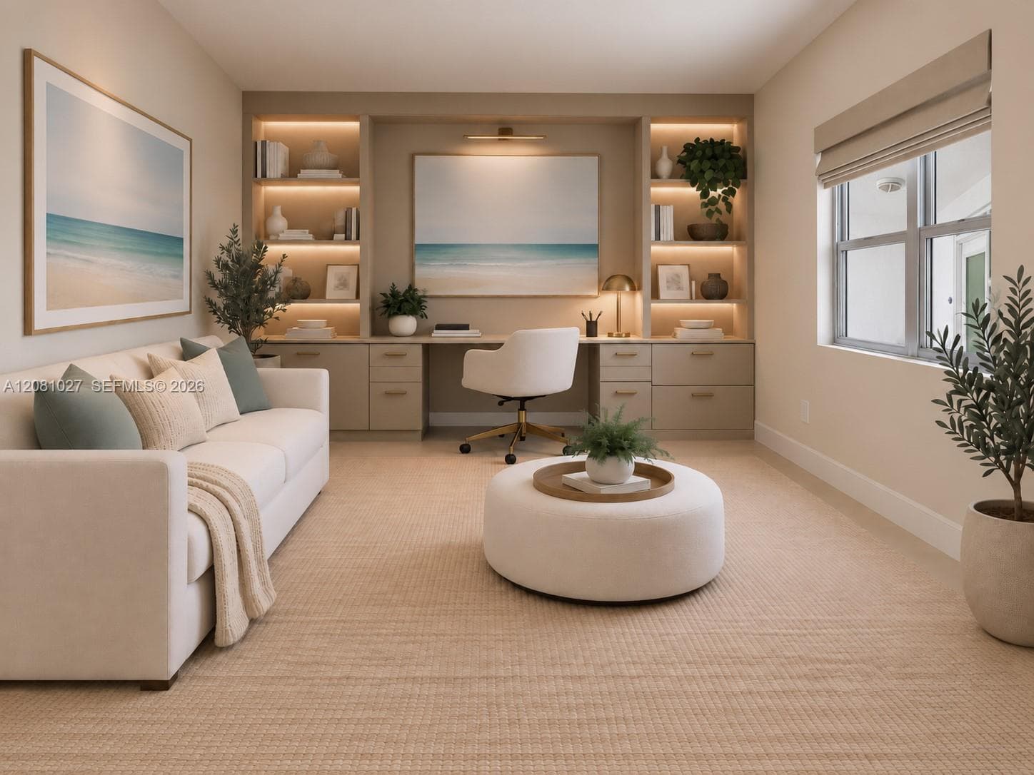 *Virtually staged* Den/3rd bedroom