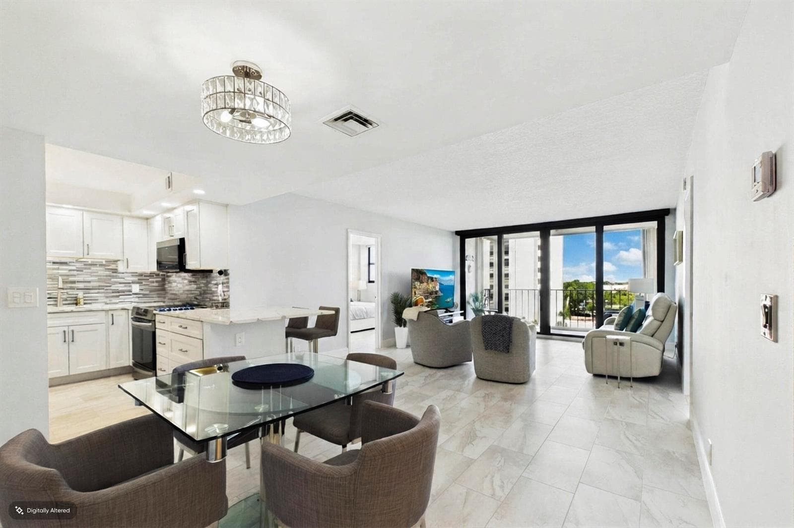 Dining to Living Room