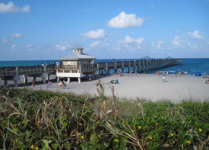 Pier-beach