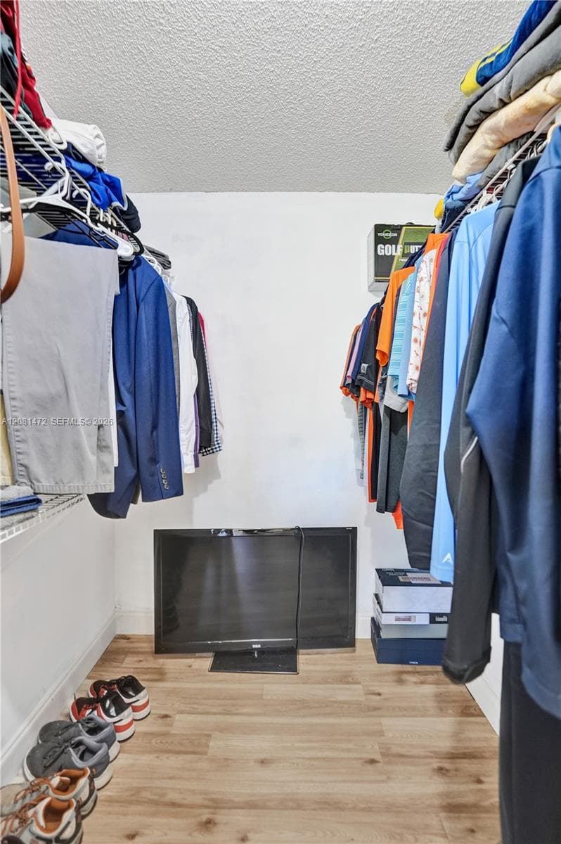 Oversized Walk In Closet in the Primary Bedroom
