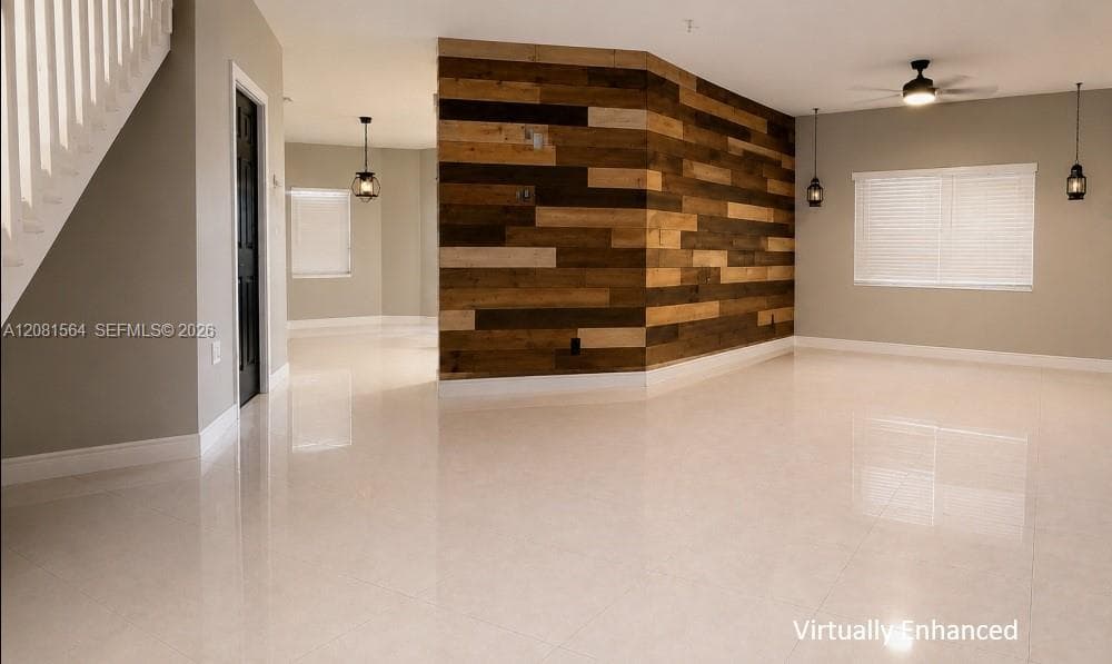 Without furniture