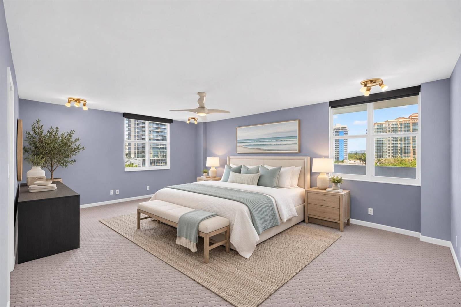 Primary Bedroom - Virtually Staged