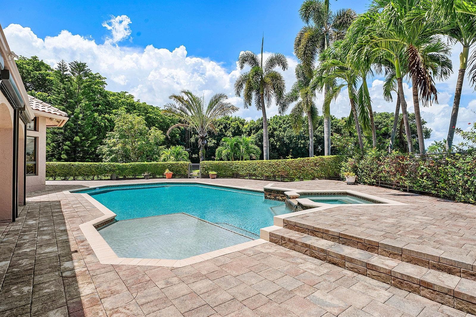 Pool and spa