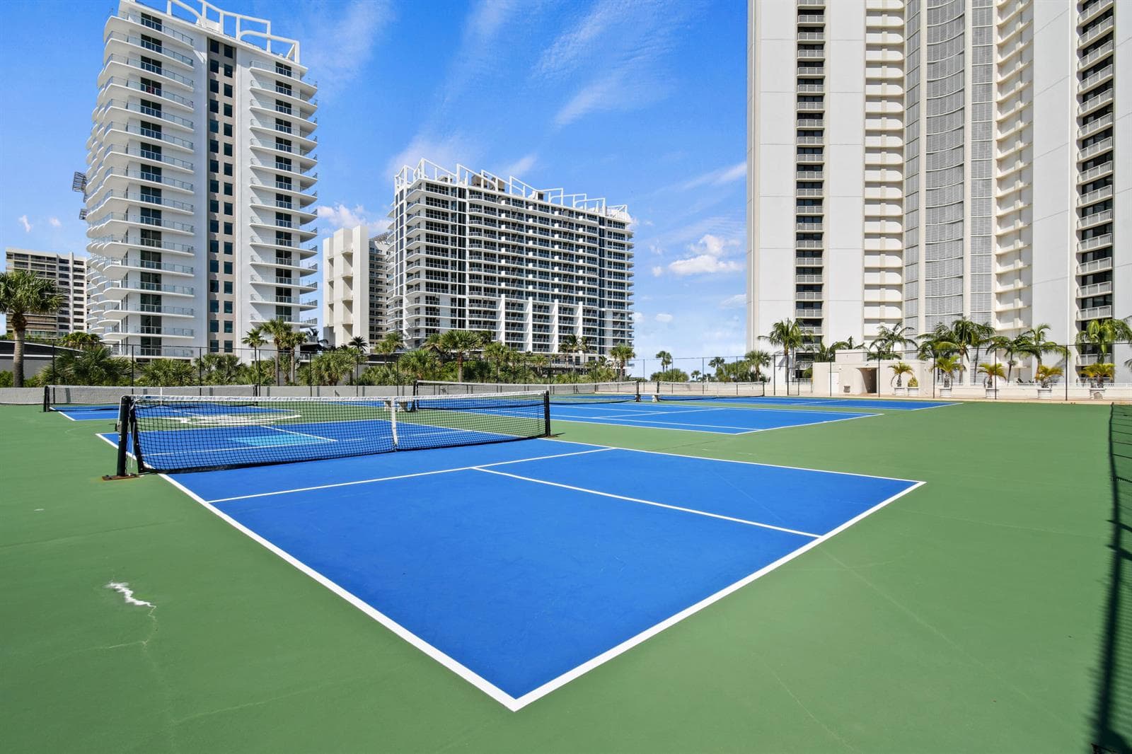 Pickleball court