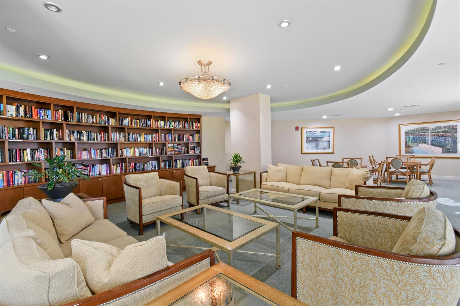 Library and meeting room