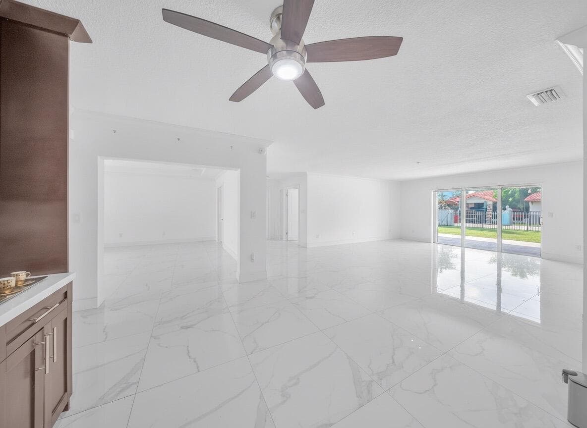 Empty living room