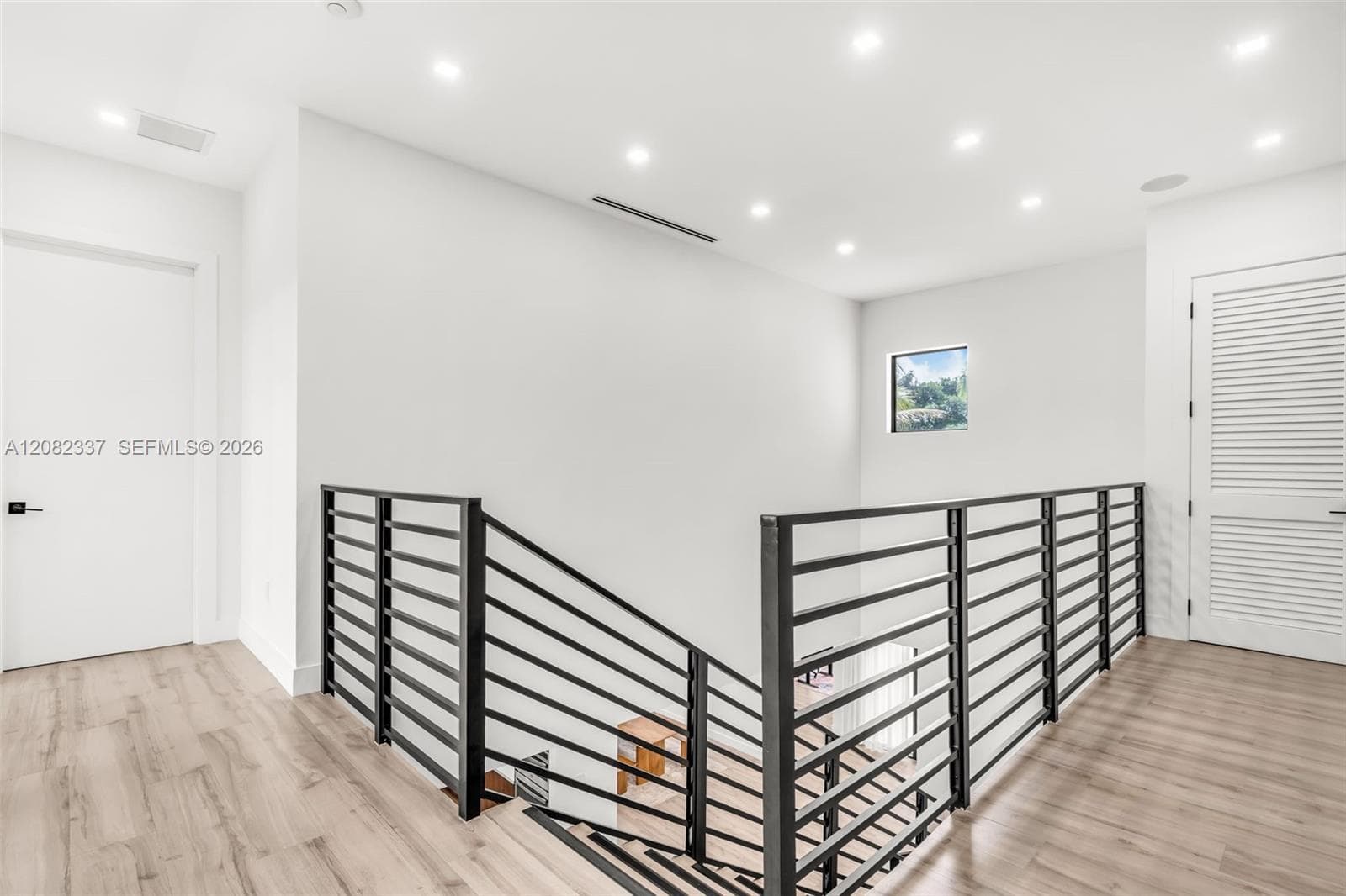 upstairs landing view