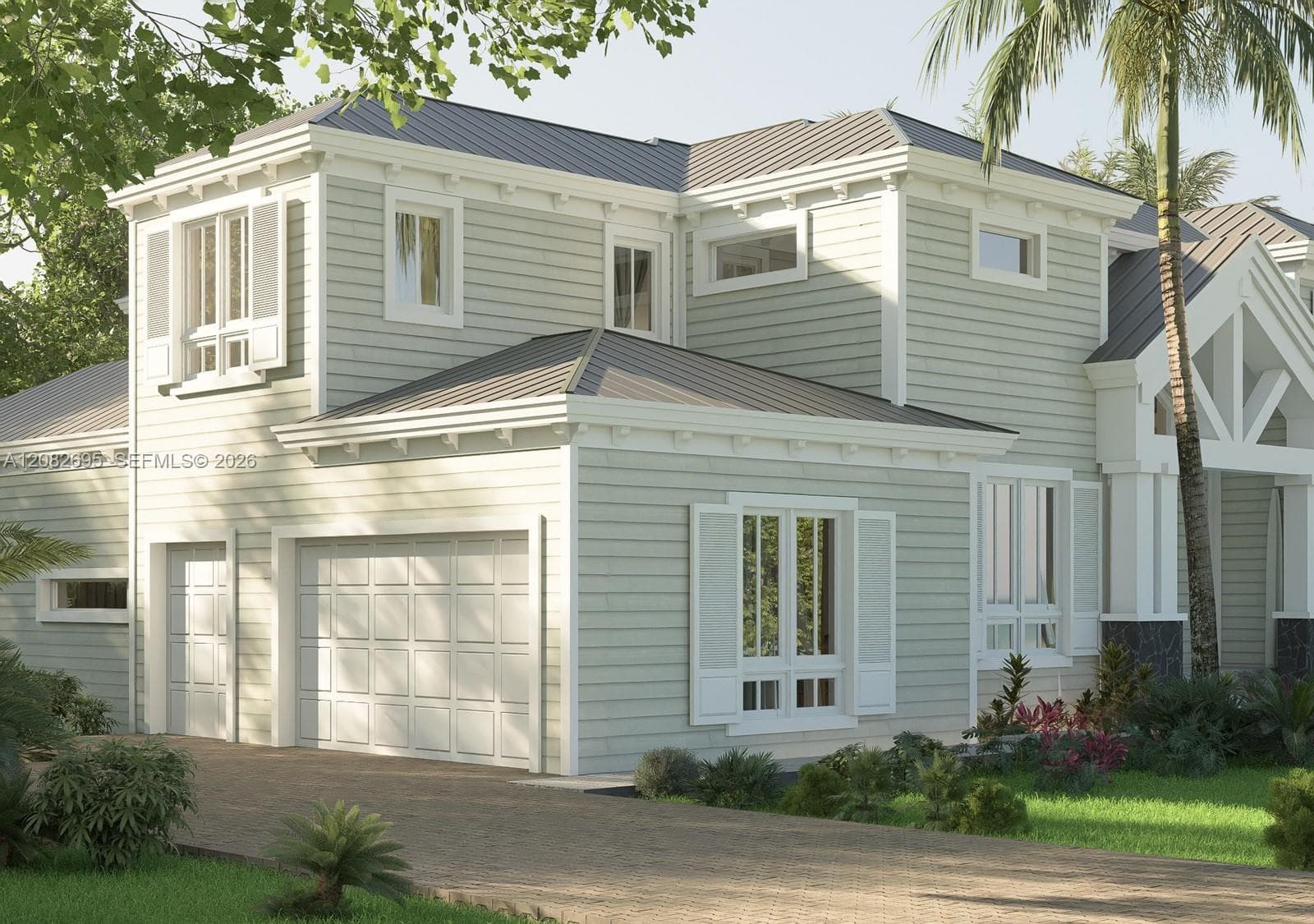 Side View / Garage / Driveway
