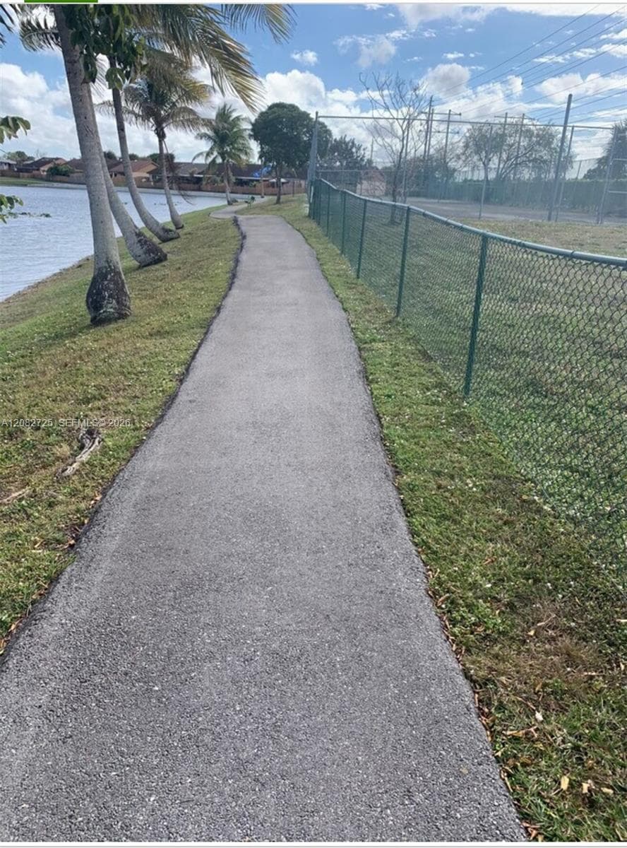 Community Walking Path.