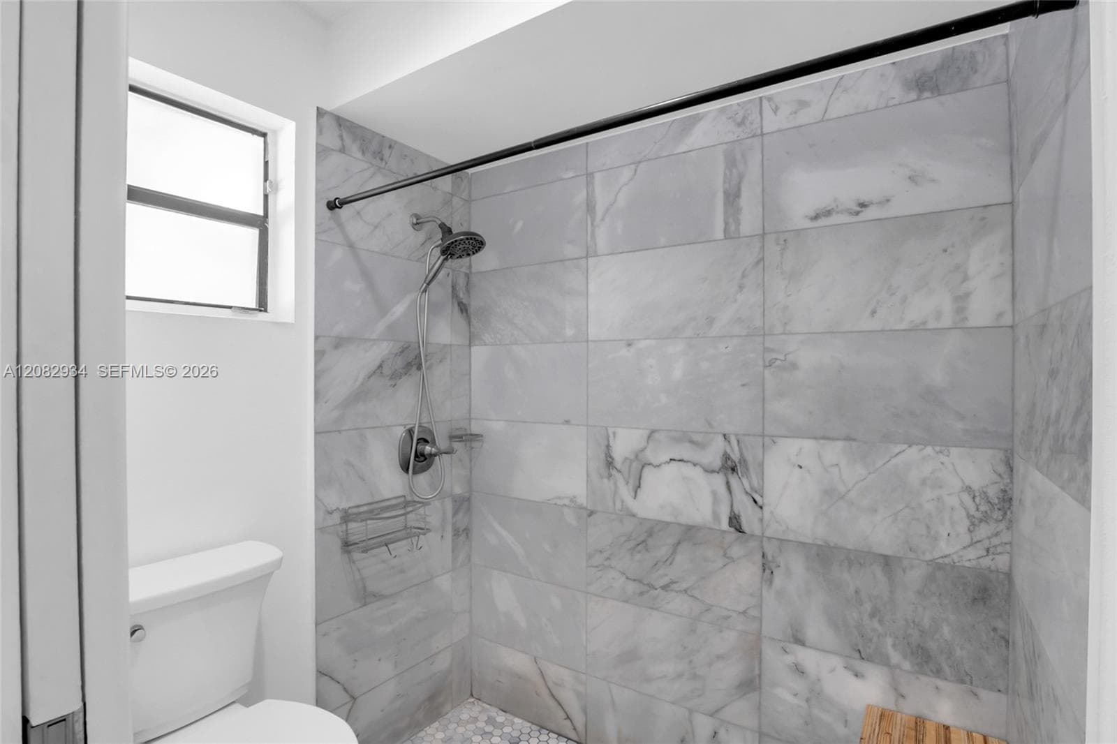 Updated with spacious shower