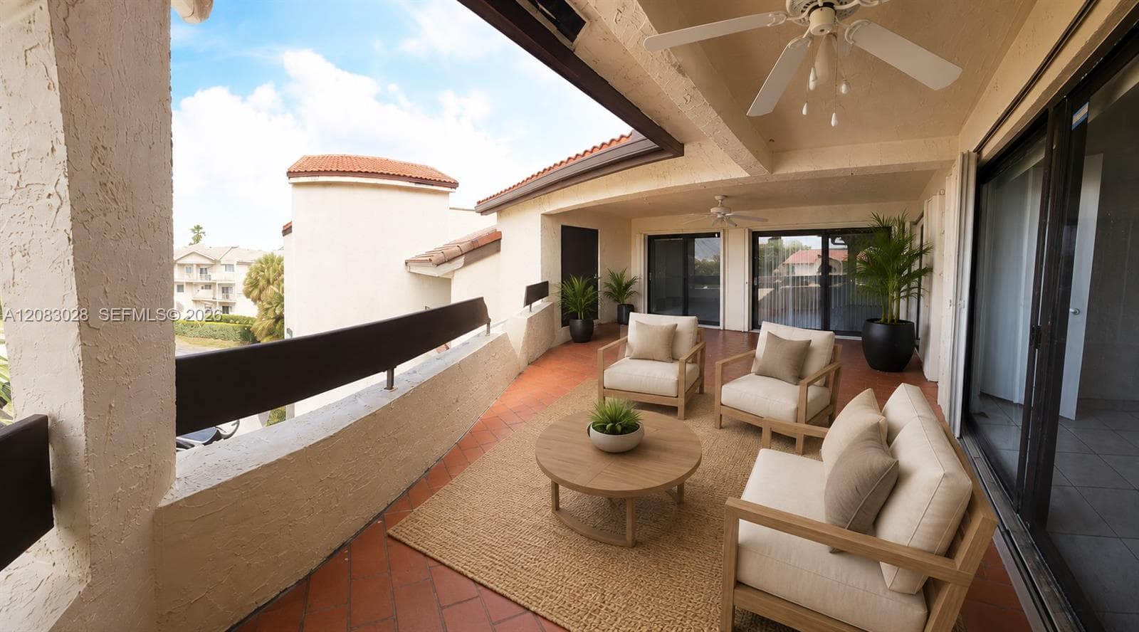 Balcony - Virtually Staged
