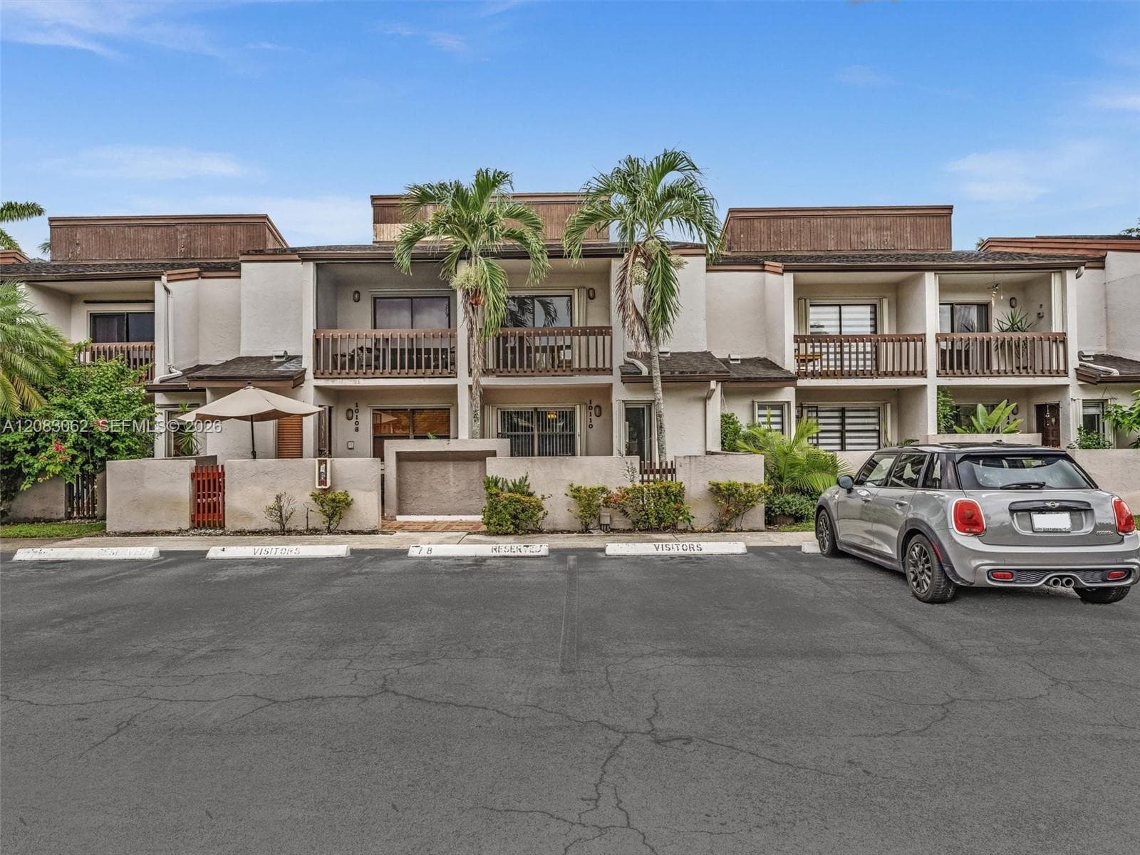 Townhouse Condo with 1 assign parking spot and guests.