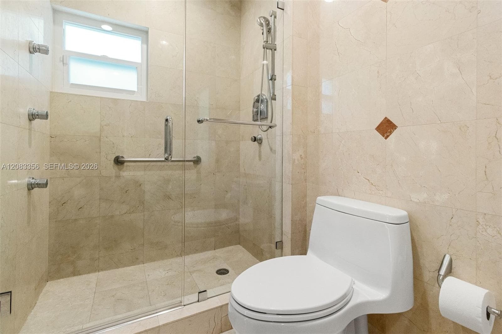Primary Bathroom With Bathtub and Separate Shower