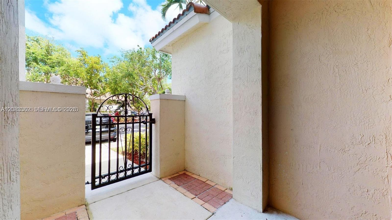 Entrance of property