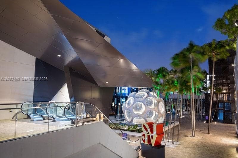 Design District at night