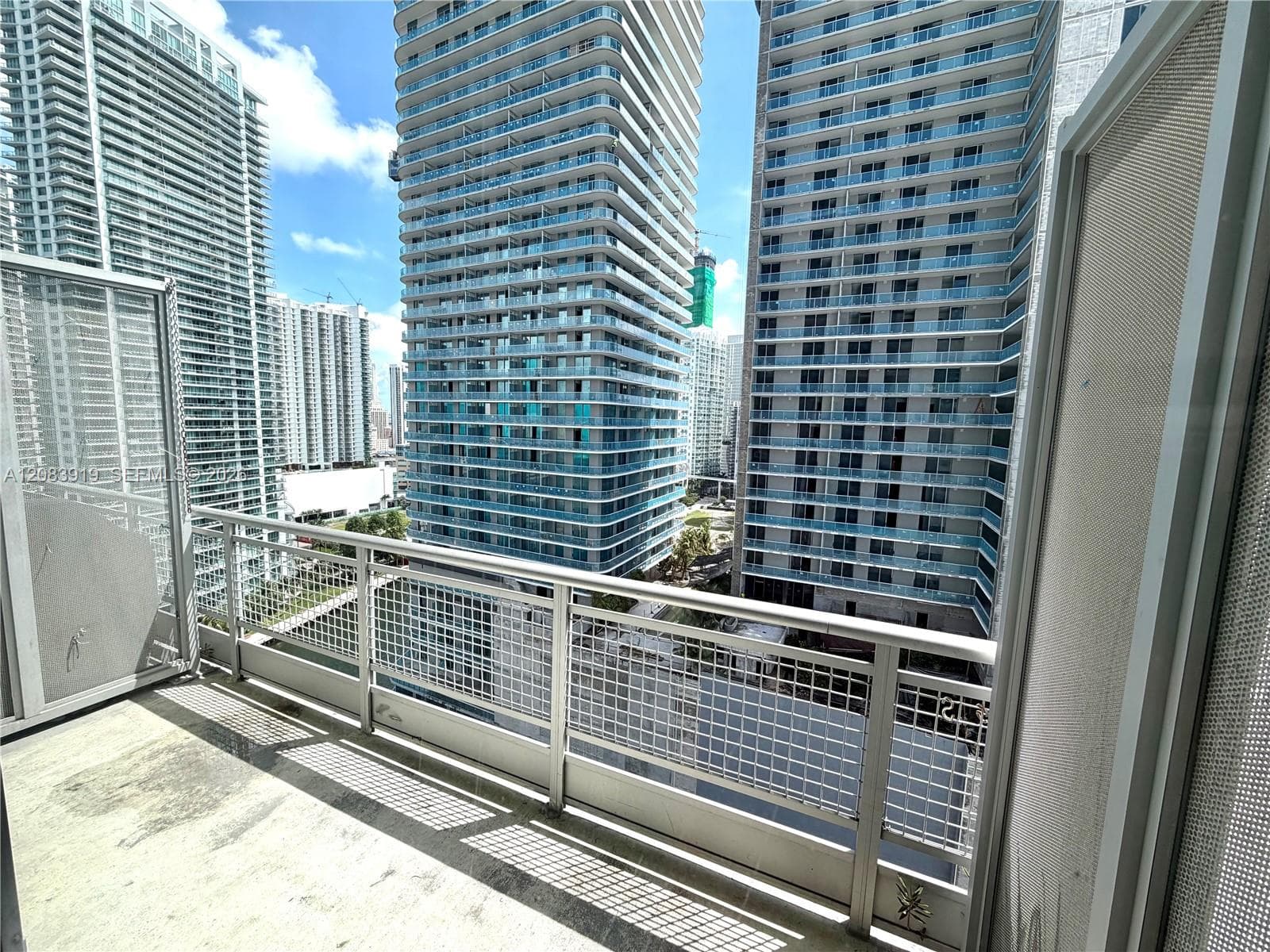 2nd floor balcony view .