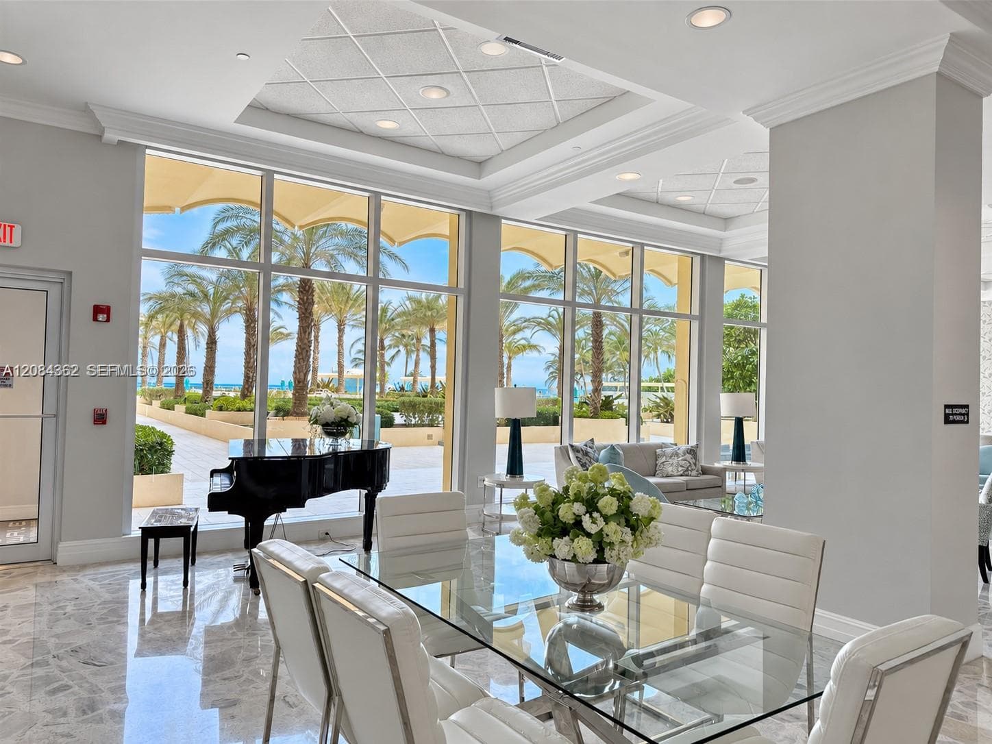 Piano room