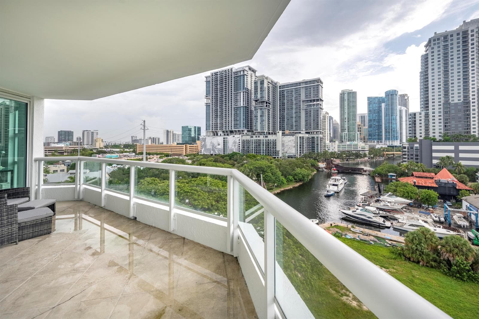 Balcony and Unit View