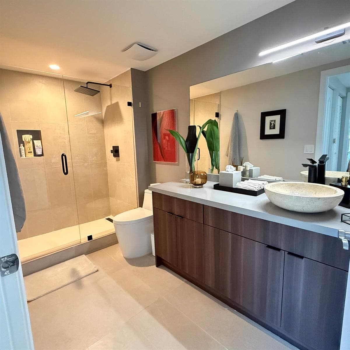 Bathroom shower