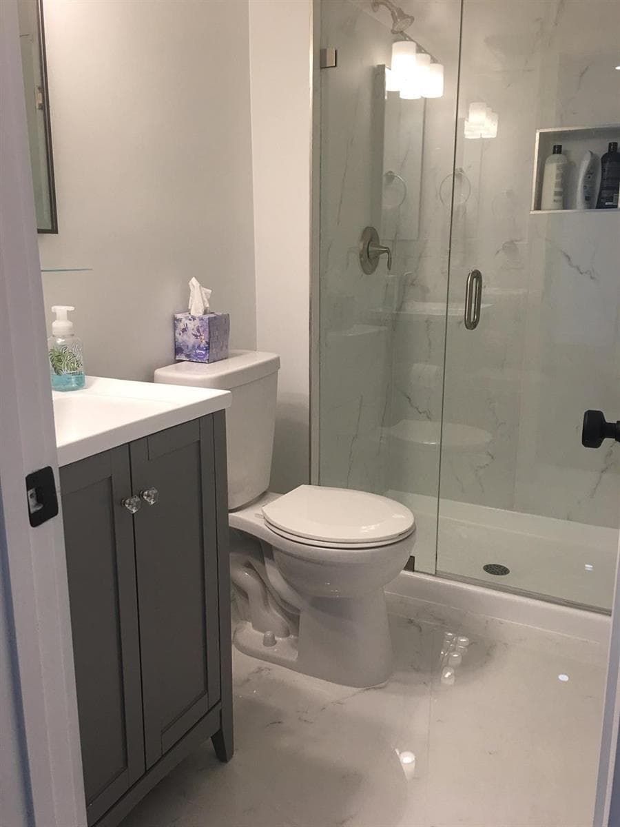 Remodeled Guest bath