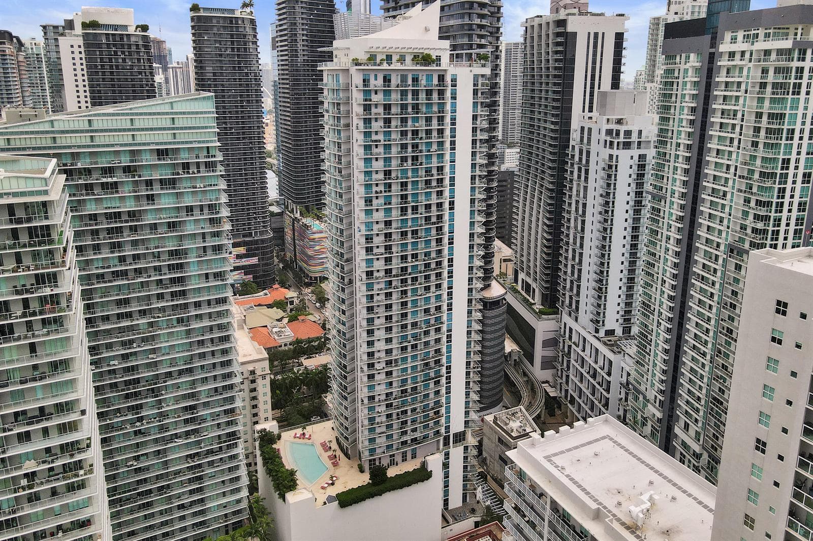 Aerial View building