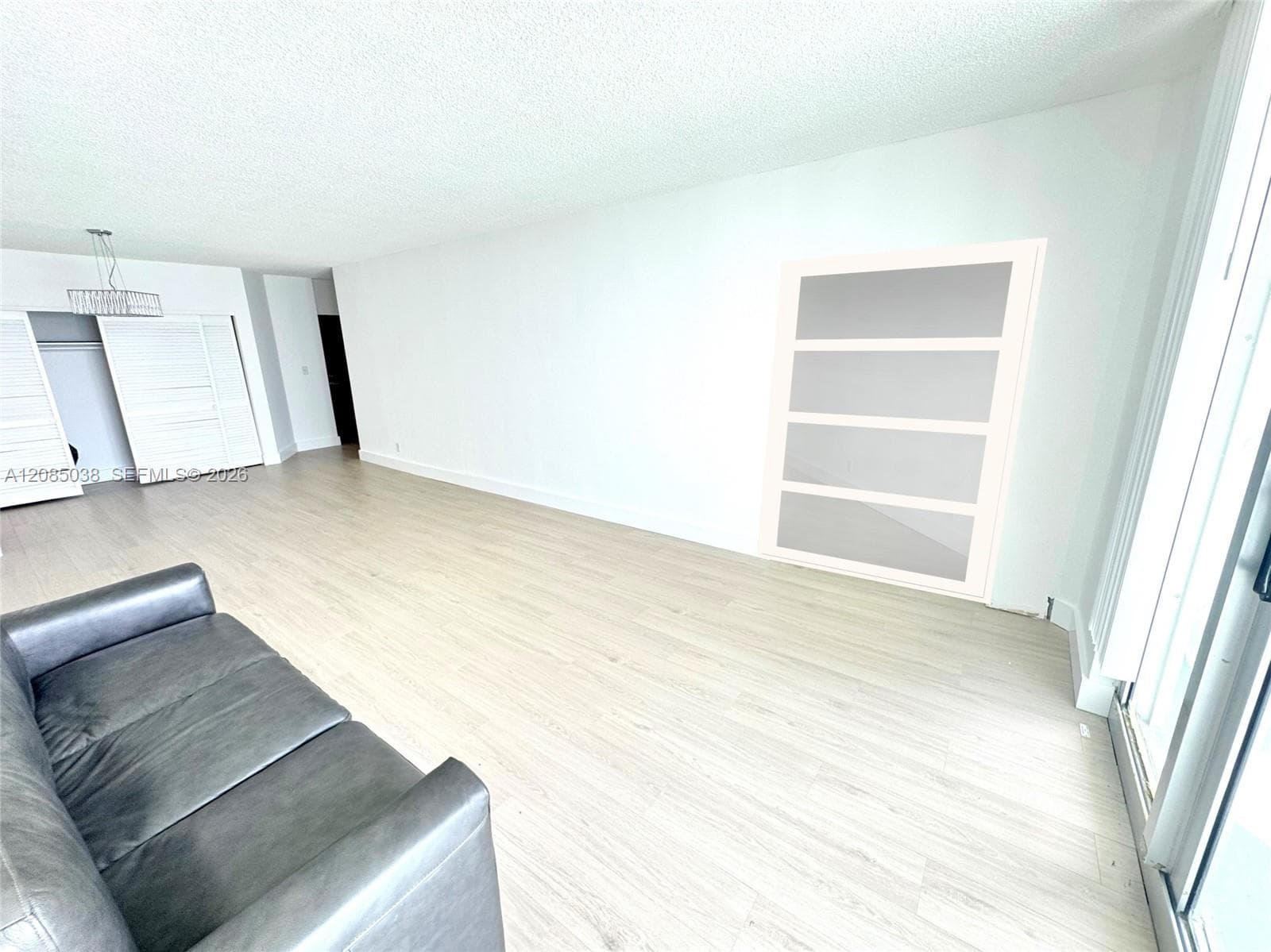 *Virtual pic of Asian shoji door concept for the small bedroom