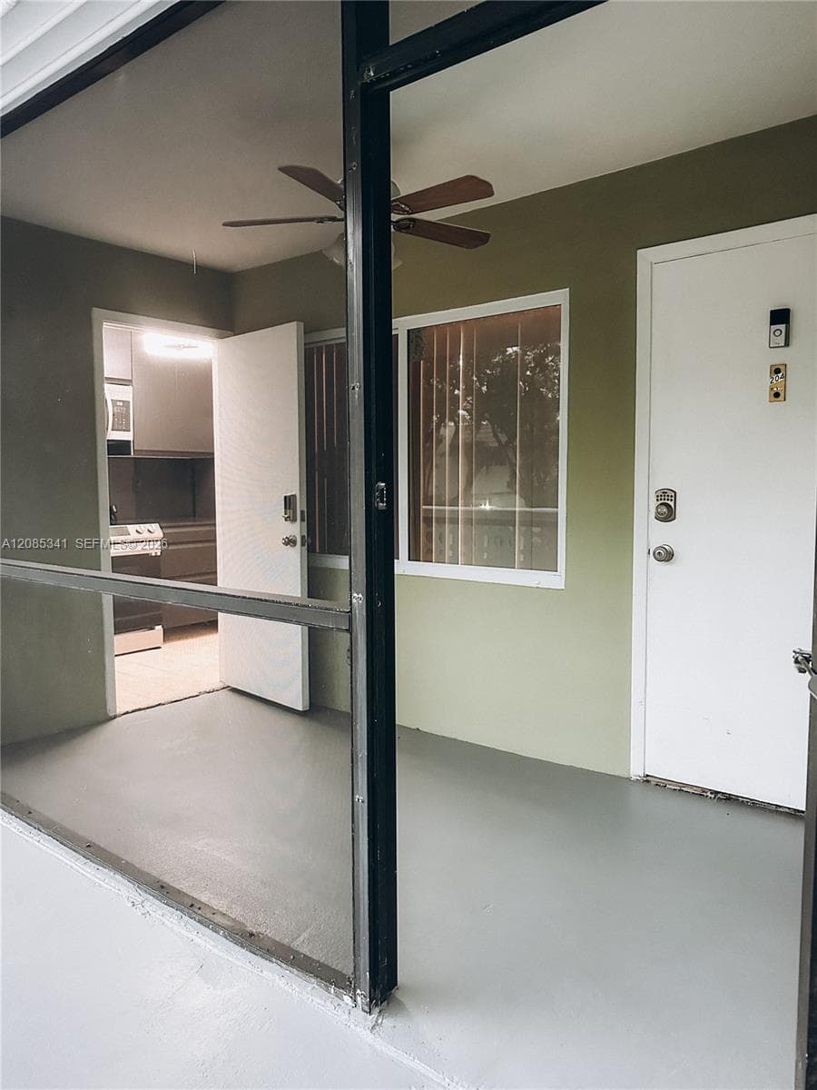 screened patio