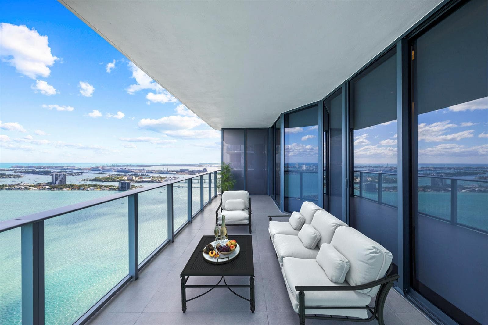 Virtually Staged South Terrace View