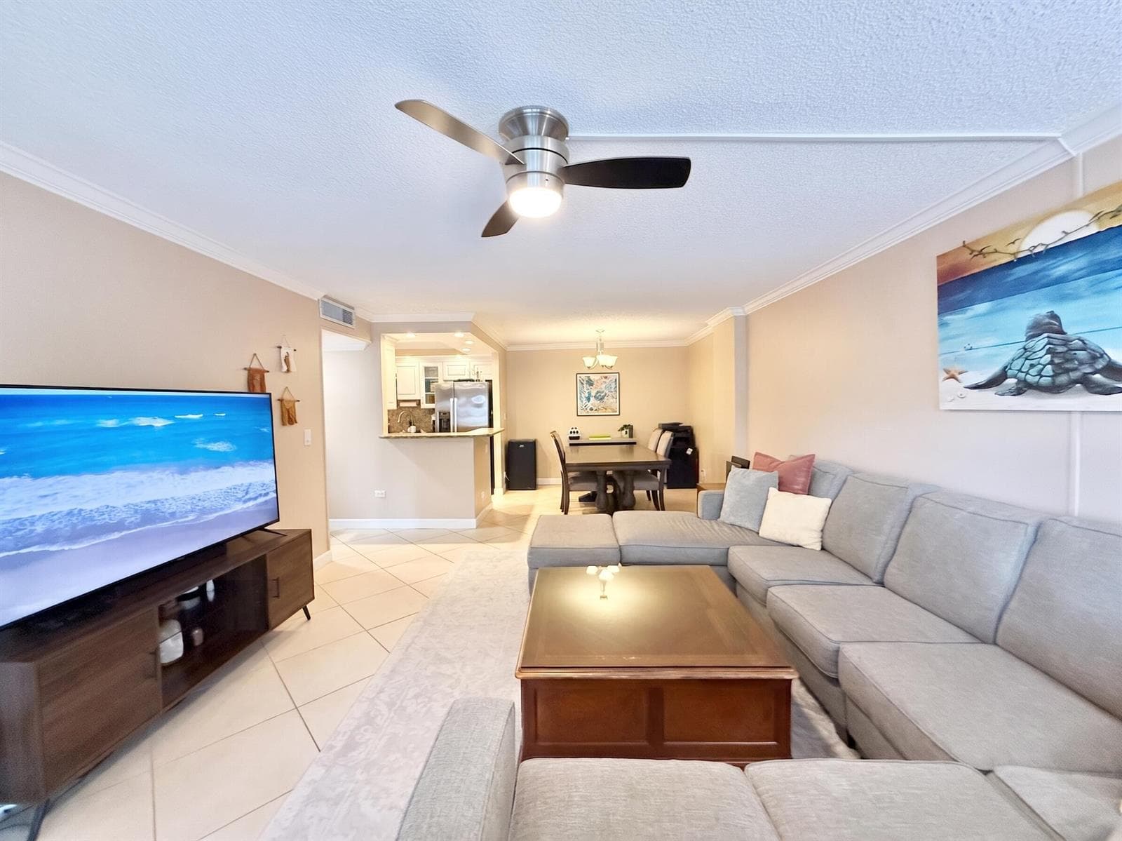 Spacious Living Room