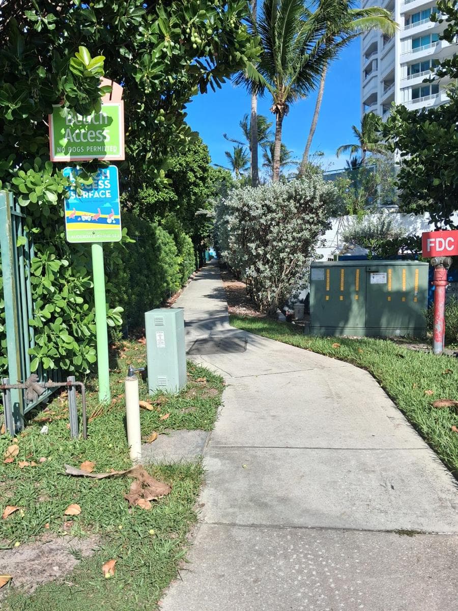 beach access