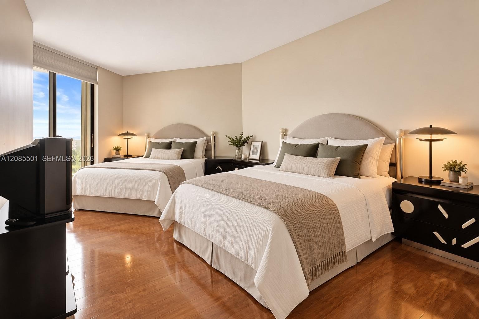 Secondary Bedroom -Digitally staged