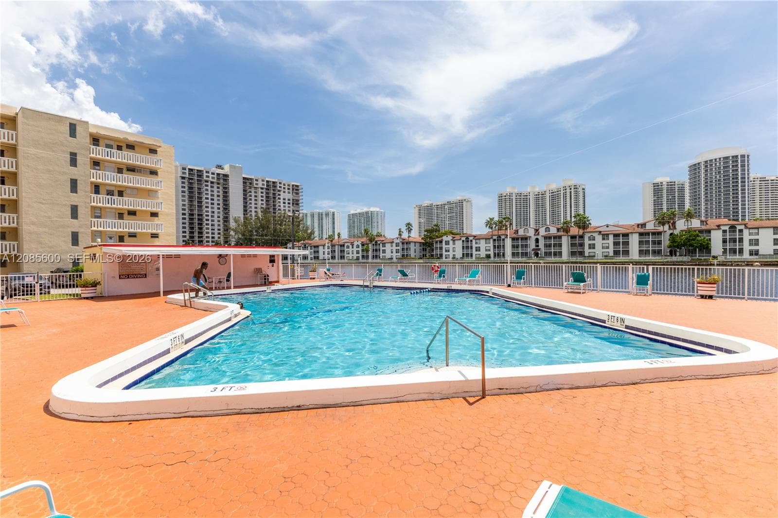 Heated pool