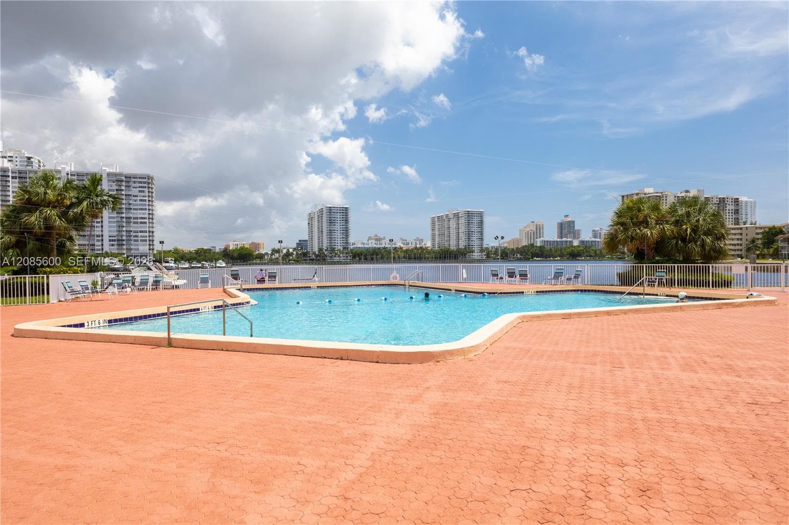 Heated pool