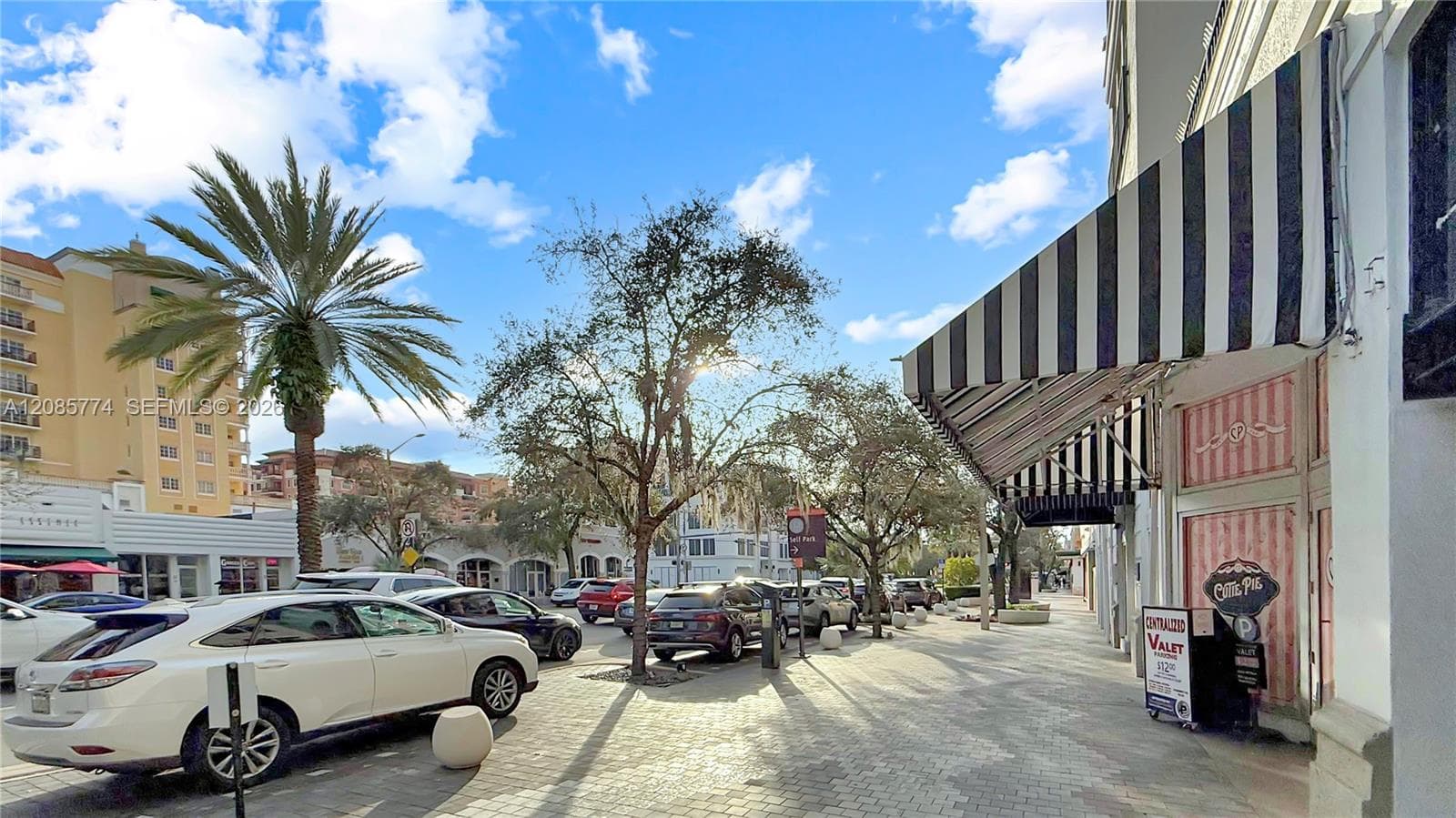 Miracle Mile, the heart of Coral Gables. Just a 5-minutes drive from the property.