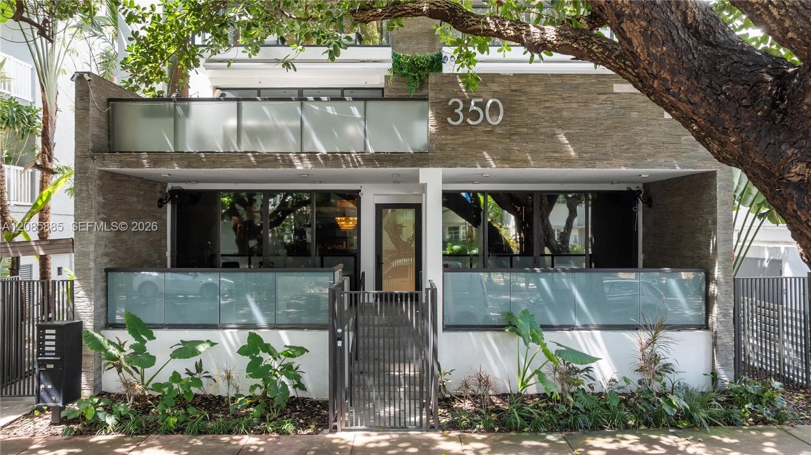 Boutique building with an intimate home-like feel.