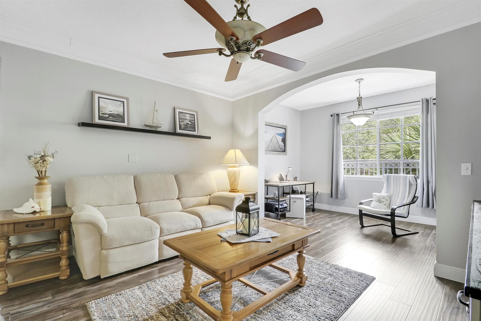 Living Room and Sunroom