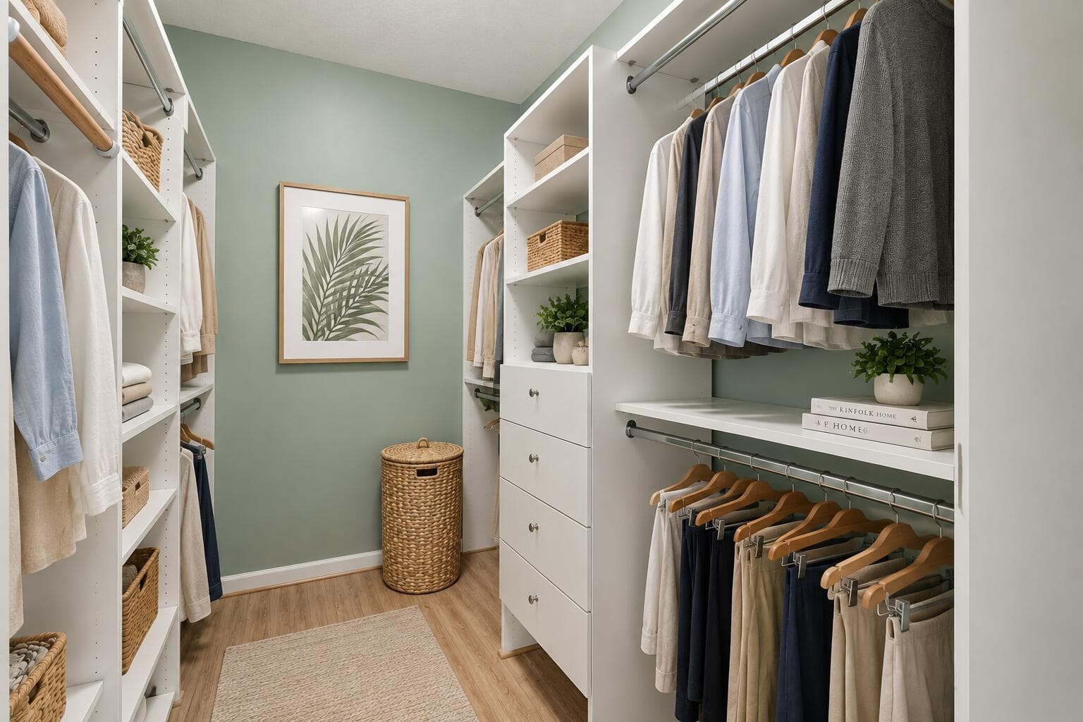Main Closet Space
