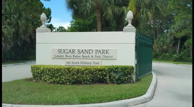 Sugar Sand entrance