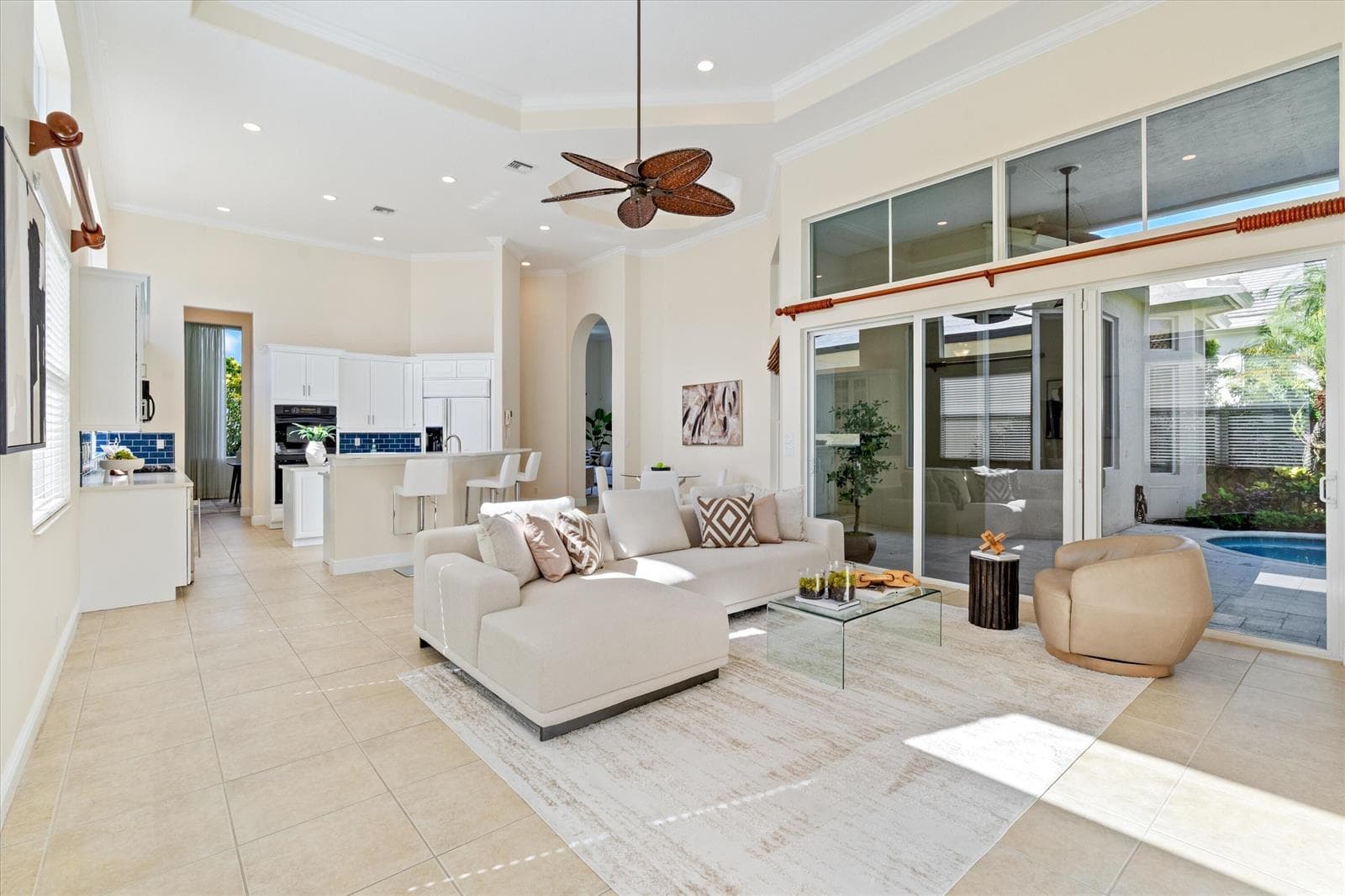 Family Room Open to kitchen 1