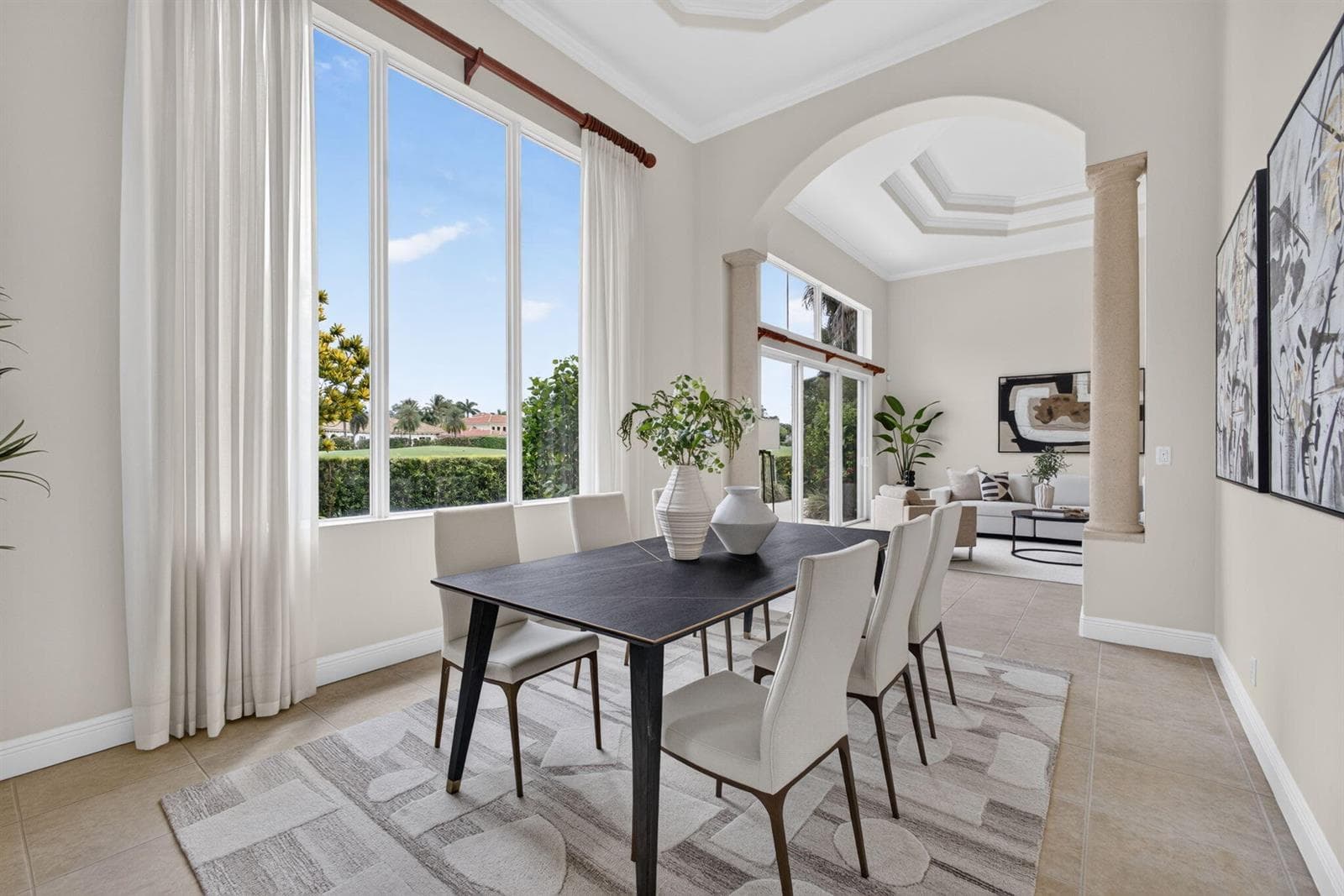 Dining Room with a View