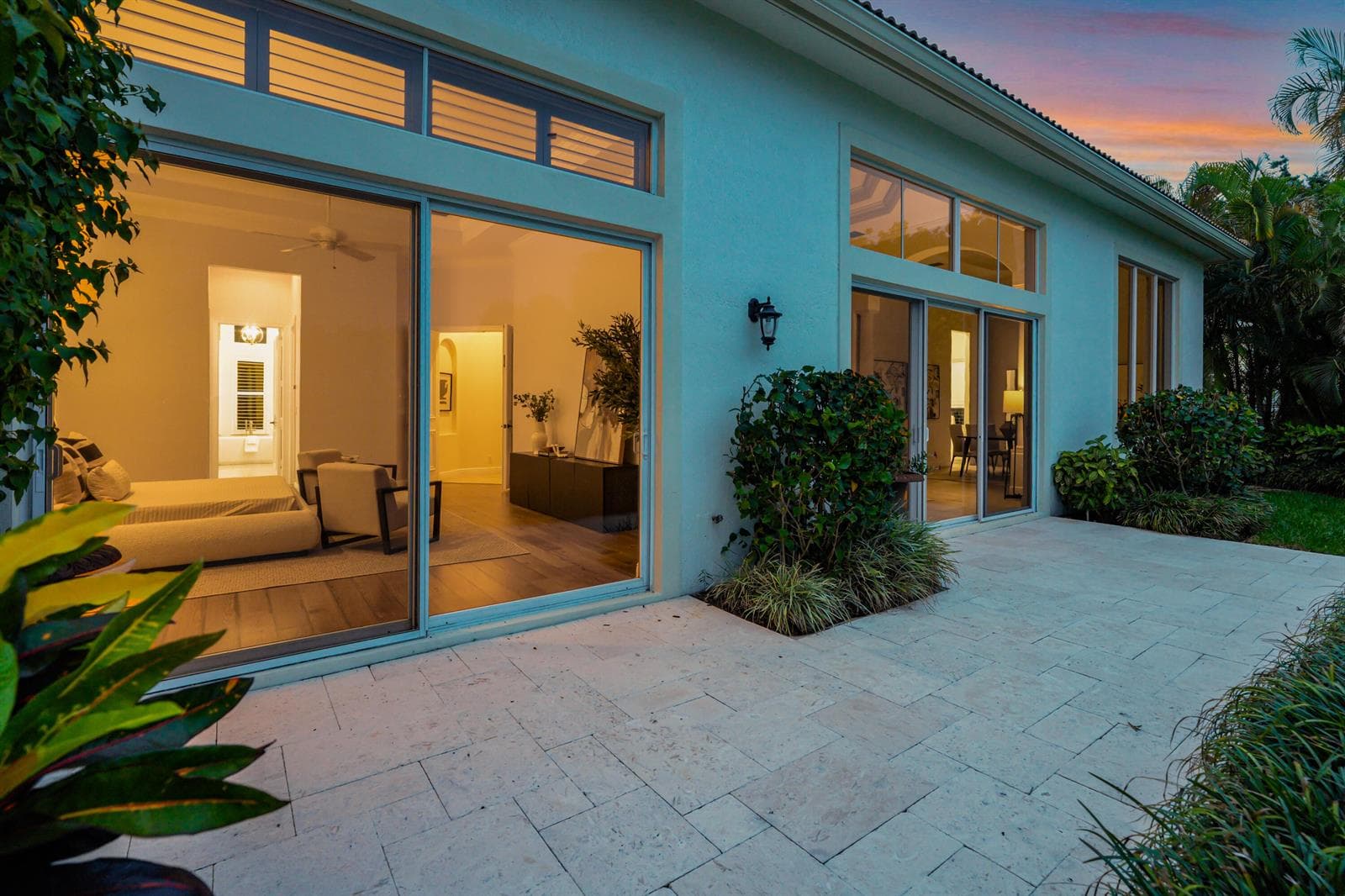 twighlight rear patio