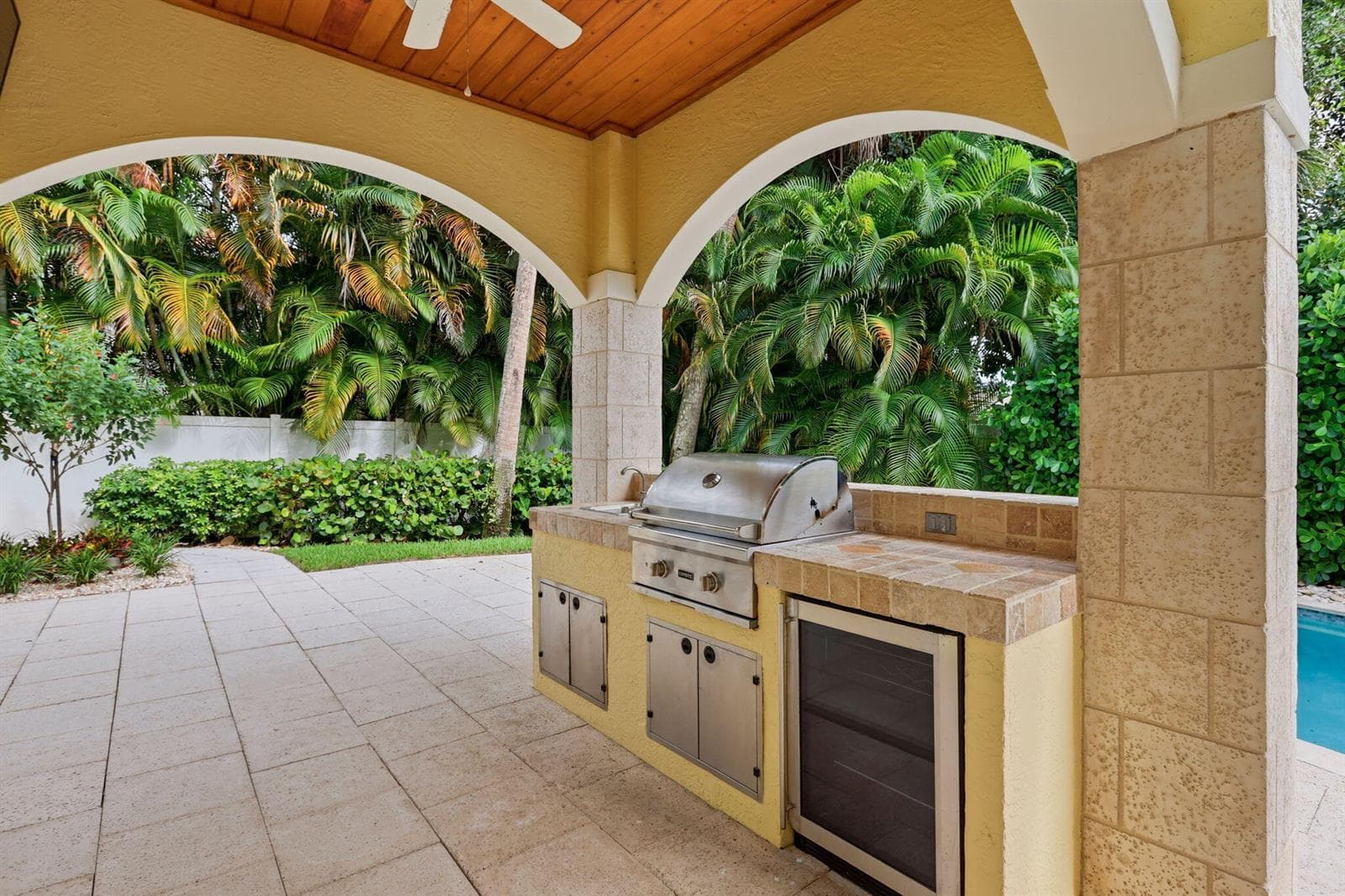 Outside Summer Kitchen